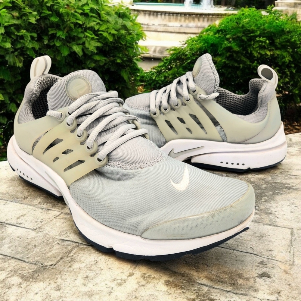 Nike Air Presto Grey Running Sneaker Shoe Mens 8 CT3550-002 Athletic Lightweight